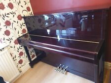 George Steck Upright Piano - dark brown polish (pre-owned) - excellent condition