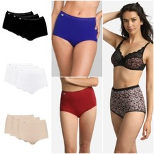 Playtex Cherish Maxi Pure Cotton Stretch Knickers Briefs P00BQ 3 Pack M - 7XL