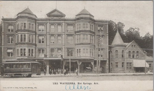 The waukesha hot springs - the,