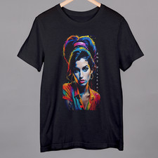 Amy Winehouse Black T Shirt Back to Black small to 4xl fast dispatch