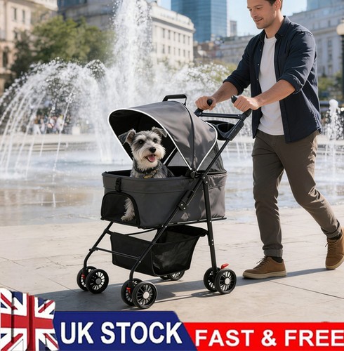 Pet stroller dog - cat, puppy