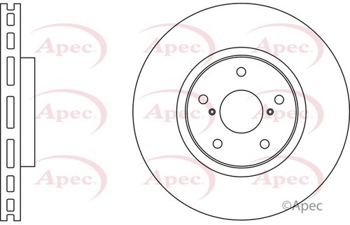 Apec red front brake - apec,