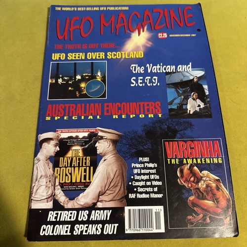 Ufo magazine nov dec - magazine, 1997