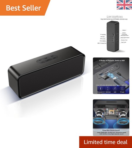 Portable bluetooth speaker - 5.0,