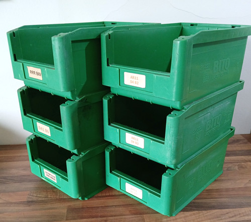 Bito green stacking storage - green,