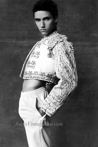 Vintage male bullfighter - bullfighter, pinup