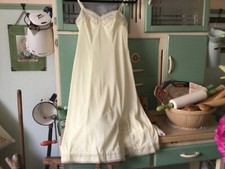 Original Vintage lemon1950s  full length underskirt.Rockabilly.Etam( new)