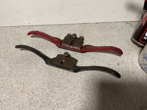 Pair vintage draw planes - draw,
