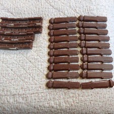 Job Lot 20 x Bakelite Stair Carpet Runner Grippers Clips