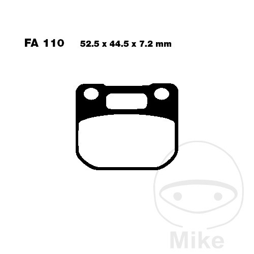 20680 standard brake pads - brake,