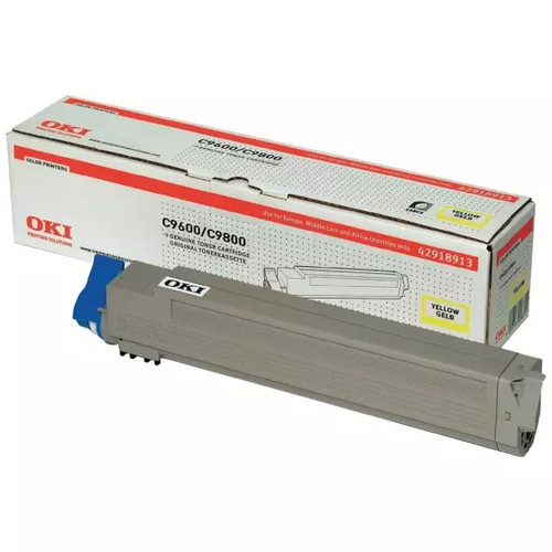 Oki toner 42918913 yellow - oki,
