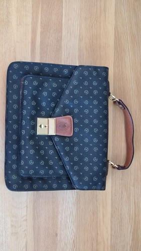 Pollini coated canvas bag - coated,
