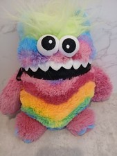 cute cuddly rainbow coloured