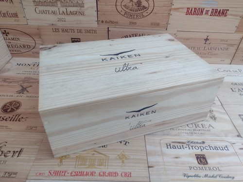 Wooden wine box - wine, with