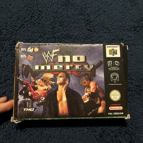 Wwf mercy n64 boxed pal - no,