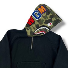 Bape Shark 1/4 Zip Hoodie