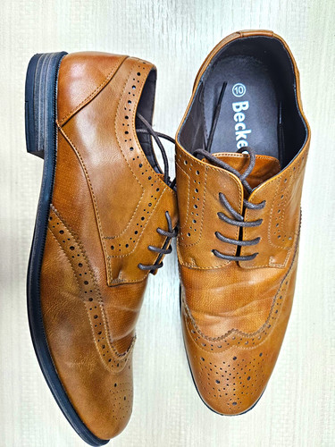 Beckett tan brown faux - tan, leather