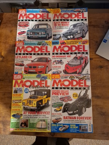 Model collector magazine - model, x6