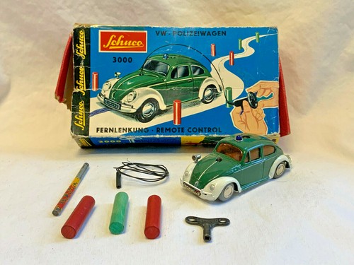 Schuco vtg polizeiwagen - schuco,