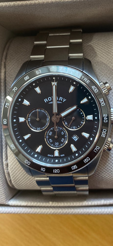 Men rotary quartz bracelet - men’s,