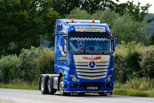 Truck photo 12x8 mercedes - truck,