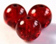 Crackle Glass Round Beads Buy