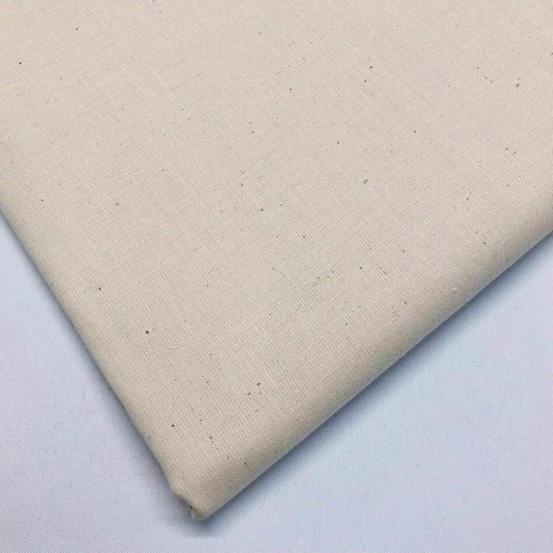 100 cotton linen fabric - cotton, white
