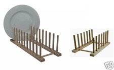 Dish Drainer Plate Rack Wooden