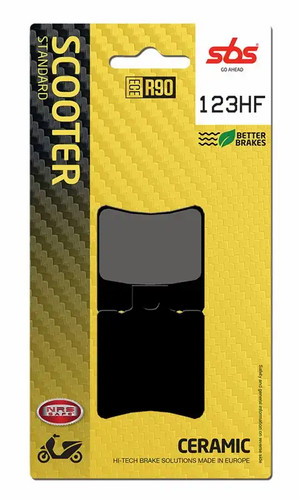 Sbs123hf front brake pads - front,