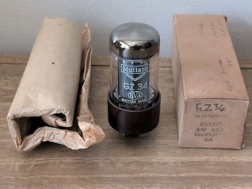 Mullard gz34 cv1377 5ar4 - 5ar4, fat