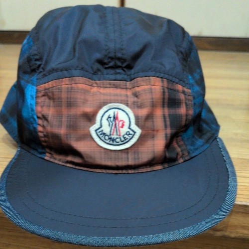 Moncler plaid nylon - camp, cap