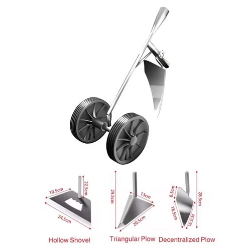 Garden wheel hoe - hoe, cultivator