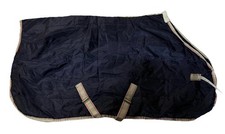 WeatherBeeta ComfiTec 100g Fill Standard Neck Medium/Lite Stable Rug Navy 5”3