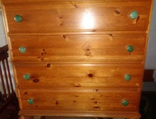 Vintage Ducal Bellamy Pine Chest of 4 Drawers