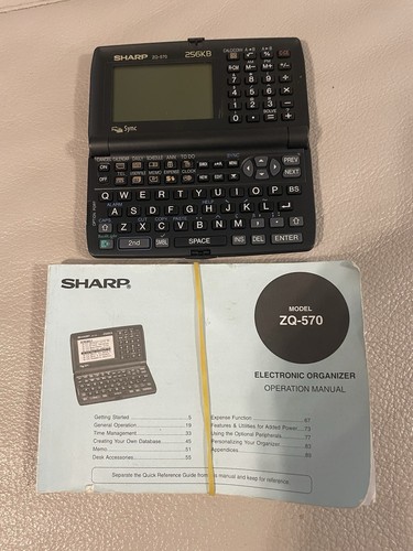 Sharp 570 electronic - sharp,