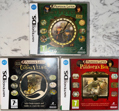 Professor layton games - professor, 3