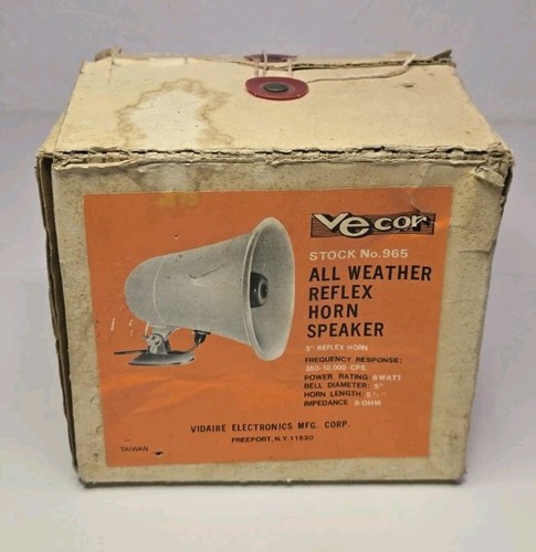 Vintage vecor 965 reflex horn - vintage,