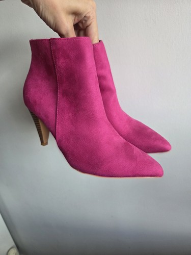 Joe browns pink faux suede - joe,