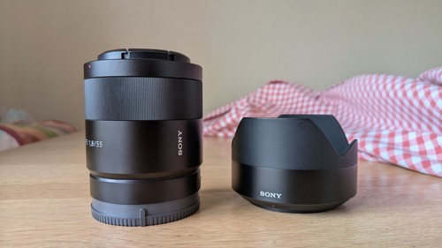 Sony 55mm lens za - 55mm,