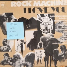 Rock Machine I Love You Vinyl Record VG/VG CBS SPR 26 1968