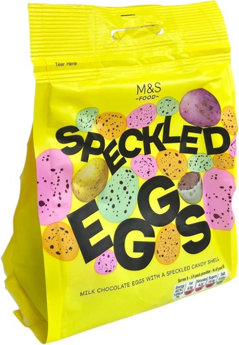 Milk chocolate speckled - chocolate,
