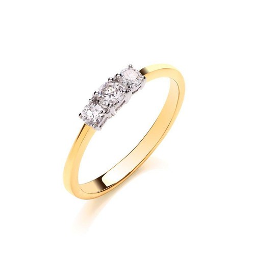 Ladies 18ct yellow gold - yellow,