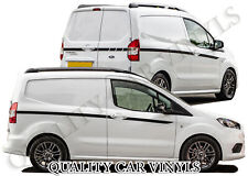 Ford Transit Courier Sport Racing Stripes Graphic Decals Stickers