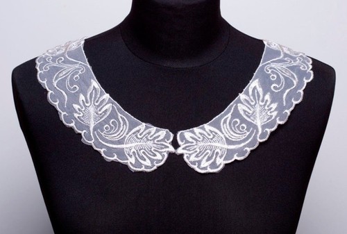 Embroidered organza lace - organza,
