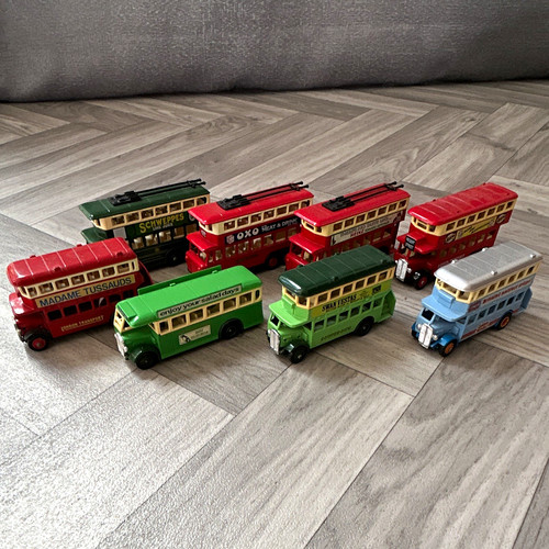 Lledo vintage bus set - set, london