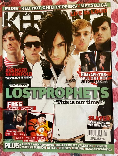 Kerrang magazine issue - kerrang!,