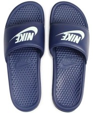 Nike Benassi Sliders Junior Boys Blue Size UK3.5 EU36 #REF315