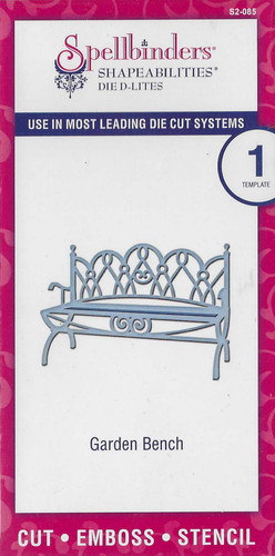 Spellbinders garden bench - spellbinders,