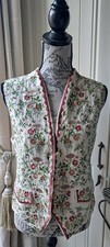 Pastimes Vintage Embroidered Waistcoat-Size 12