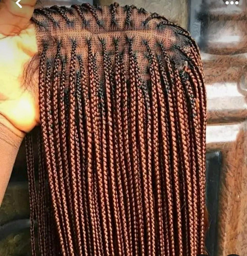 Braided full lace wig - full,